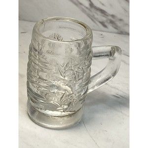 Vintage Mini Liqueur Glass  2” Tall